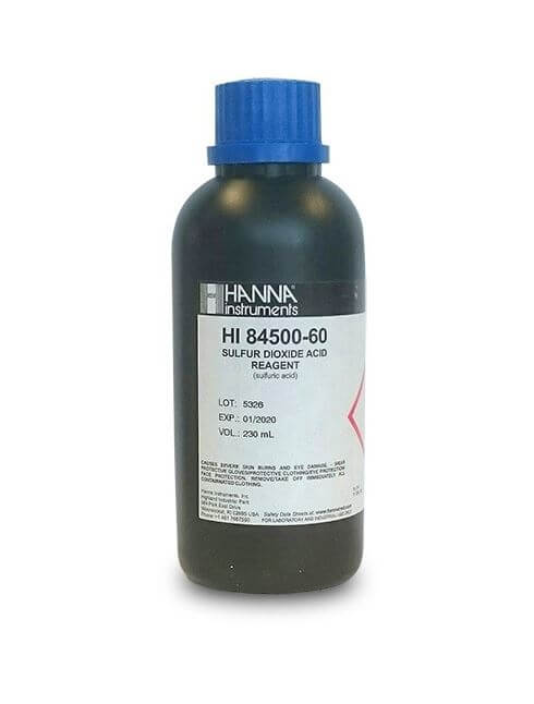 Реагент кислотный HANNA HI 84500-60 для минититратора HI 84500-02 (230 мл)