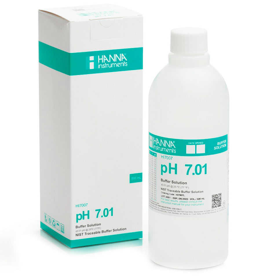 Раствор для калибровки HANNA HI 7007L (pH 7,01, 500 мл)